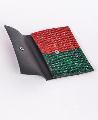 Red & Green Two Tone Fanny Pack