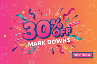 30% Off Markdowns Banner