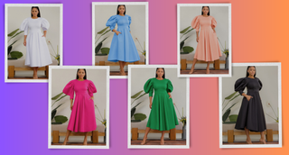 Puff Sleeve Dress