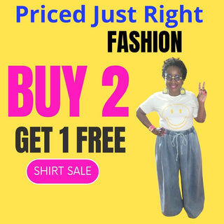 Buy 2 & Get 1 Free Shirt Sale
