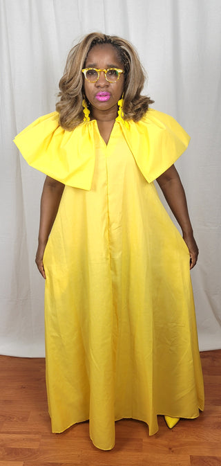 Maxi Me Yellow Dress