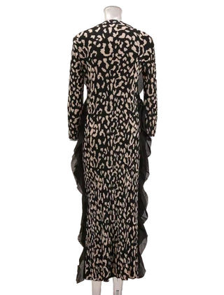 Black Cheetah Dress