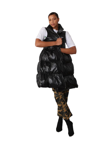 Black Puffer Vest