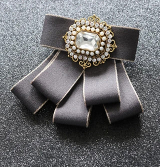 Brooch Neck Tie