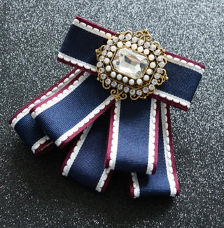 Brooch Neck Tie