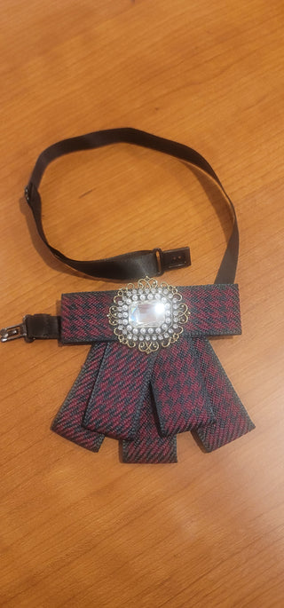 Brooch Neck Tie