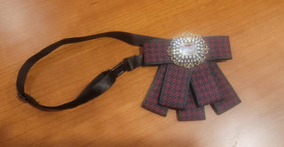 Brooch Neck Tie