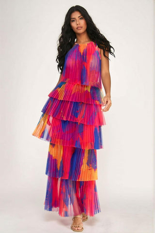 Colorful Flowy Dress