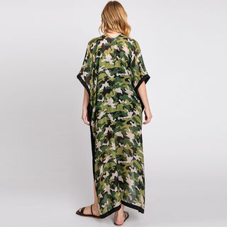 Camouflage Kimono