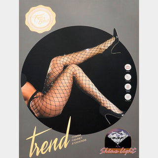 Large Bling Fishnet Pantyhose Tights