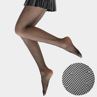 Pearl Fishnet Pantyhose Tights