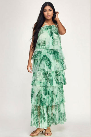 Tropical Flowy Dress