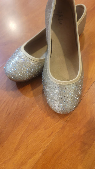 Style & Co Bling Gold Flats