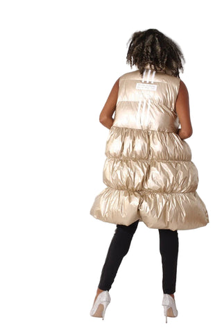 Gold Puffer Vest