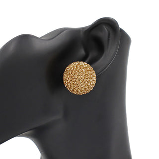 Rhinestone Stud Earrings