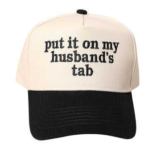 PUT IT ON MY HUSBANDS TAB Baseball Cap