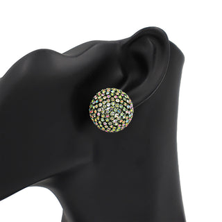 Rhinestone Stud Earrings