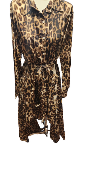 Leopard Hi Lo Shirt