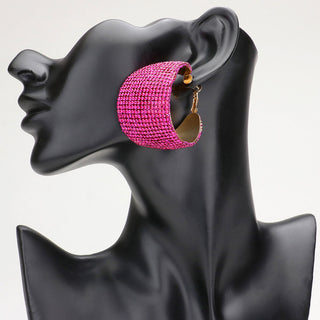 Bling Bold Hoop Earrings