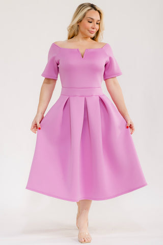Lilac Scuba Dress PricedJustRightFashion Lilac Scuba Dress PricedJustRightFashion