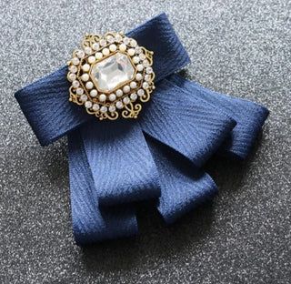 Brooch Neck Tie