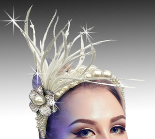 Pearl Headband Fascinator