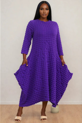 Purple Bubble Dress
