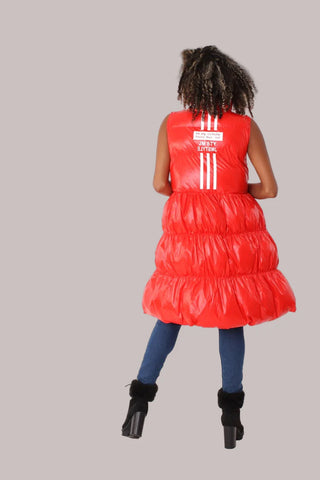 Red Puffer Vest