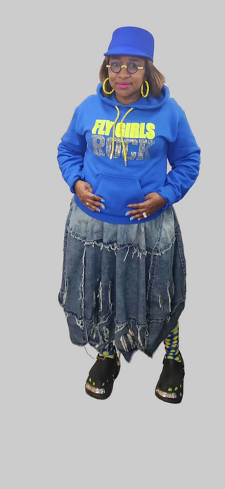 Royal Blue "Do I Have Your Attention" Hat