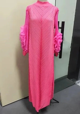 Accordion Maxi Dress