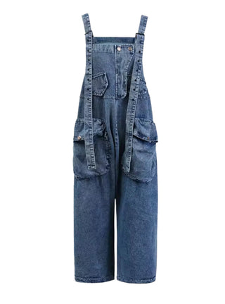 Blue Denim Overalls