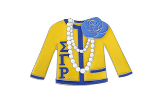 Sigma Gamma Rho Sweater Sorority Brooch