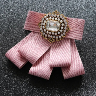 Brooch Neck Tie