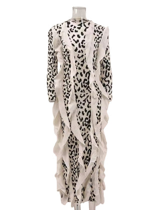 Ivory Cheetah Dress