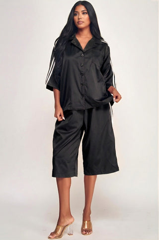 Black Short Set