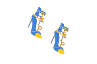 Sigma Gamma Rho Heel Stud Earrings