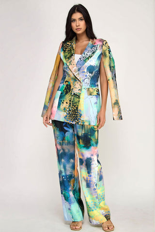 Two Piece Pant Suit