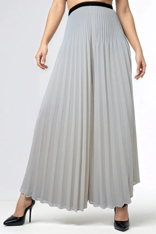 Pleated Palazzo Pants