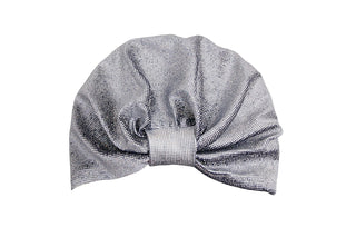 Shimmering Metallic Turban