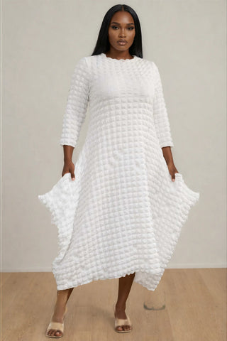 White Bubble Dress