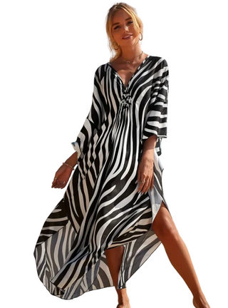 Zebra Print Kaftan