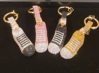 Crystal Bling Chuck Key rings