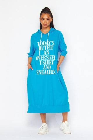 Oversized T- Shirt Dress