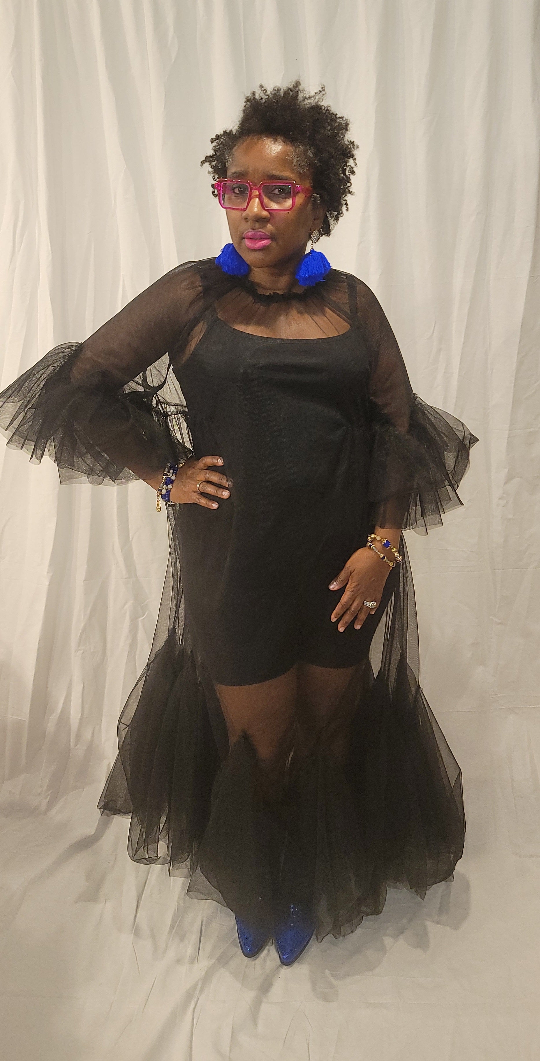 sheer cover dress Amara Sheer Cover Up Dress