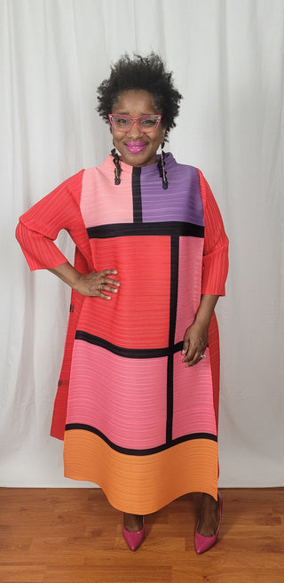 Color Block Dress